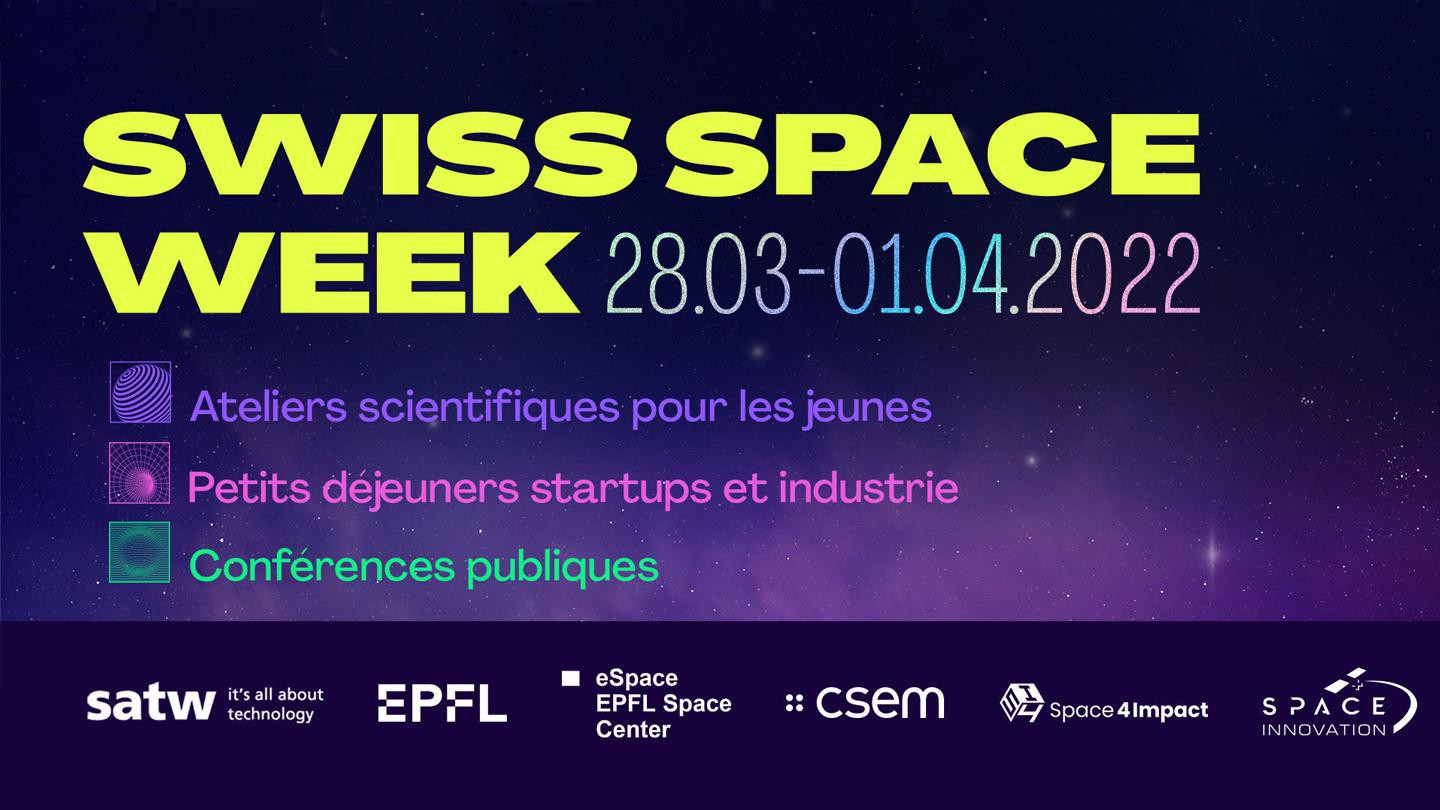 swiss space week poster