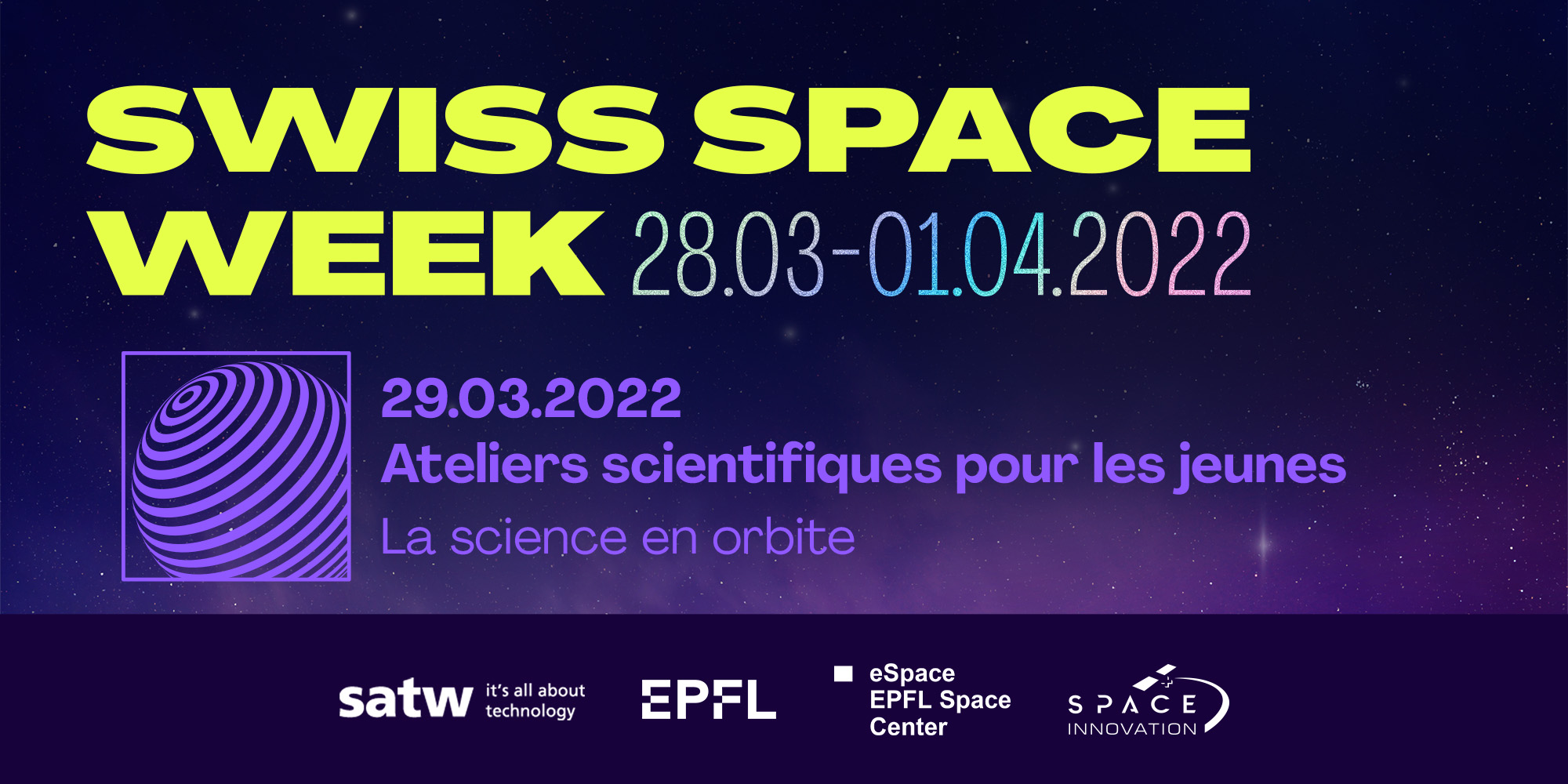 swiss space week logo