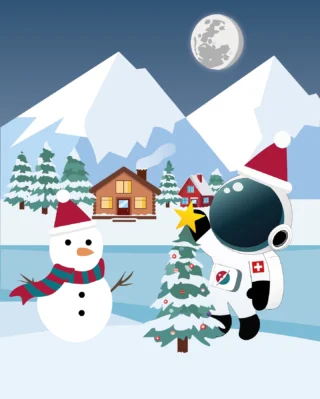 The eSpace team sends you our brightest wishes!

May the end of this year launch you toward new discoveries, with dreams and ambitions, and may the holiday season be an intergalactic journey of joy and serenity.

Happy holidays, with a trajectory filled with starry moments!